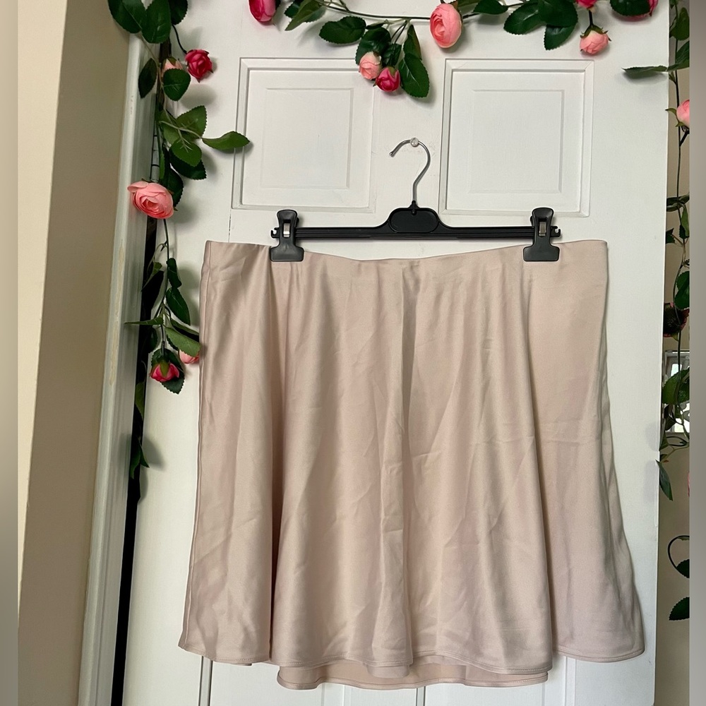 Express Silky Mini Skirt